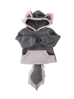 Unisex Baby Cute Cartoon Animal Hooded Costume Outfit