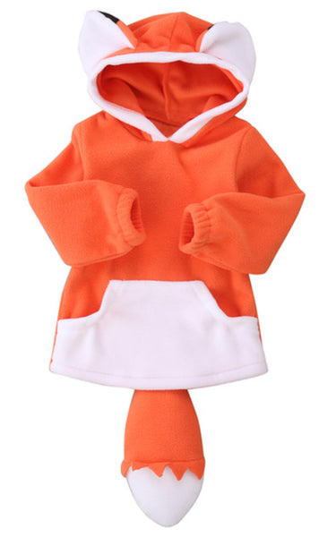 Unisex Baby Cute Cartoon Animal Hooded Costume Outfit