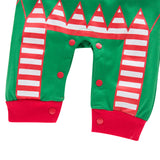 Unisex Baby Holiday Elf Long/Short Sleeved Costume Romper