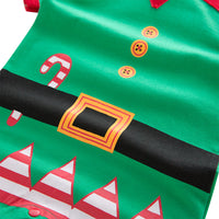 Unisex Baby Holiday Elf Long/Short Sleeved Costume Romper