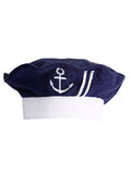 Newborn Infant Nautical Sailor Embroidered Baby Boy Hat, 3-12 Months - Bilo store